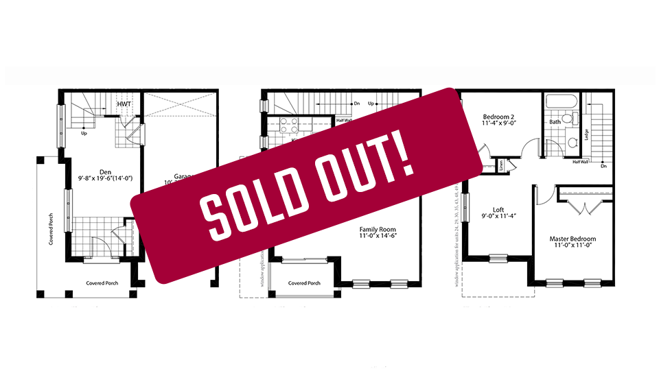 TISDALE floor plan SOLD OUT