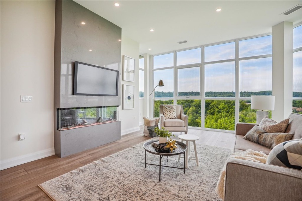 DeSantis Developments interior photo of living room
