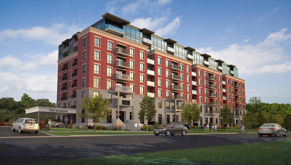 DeSantis Developments The Jackson exterior illustration